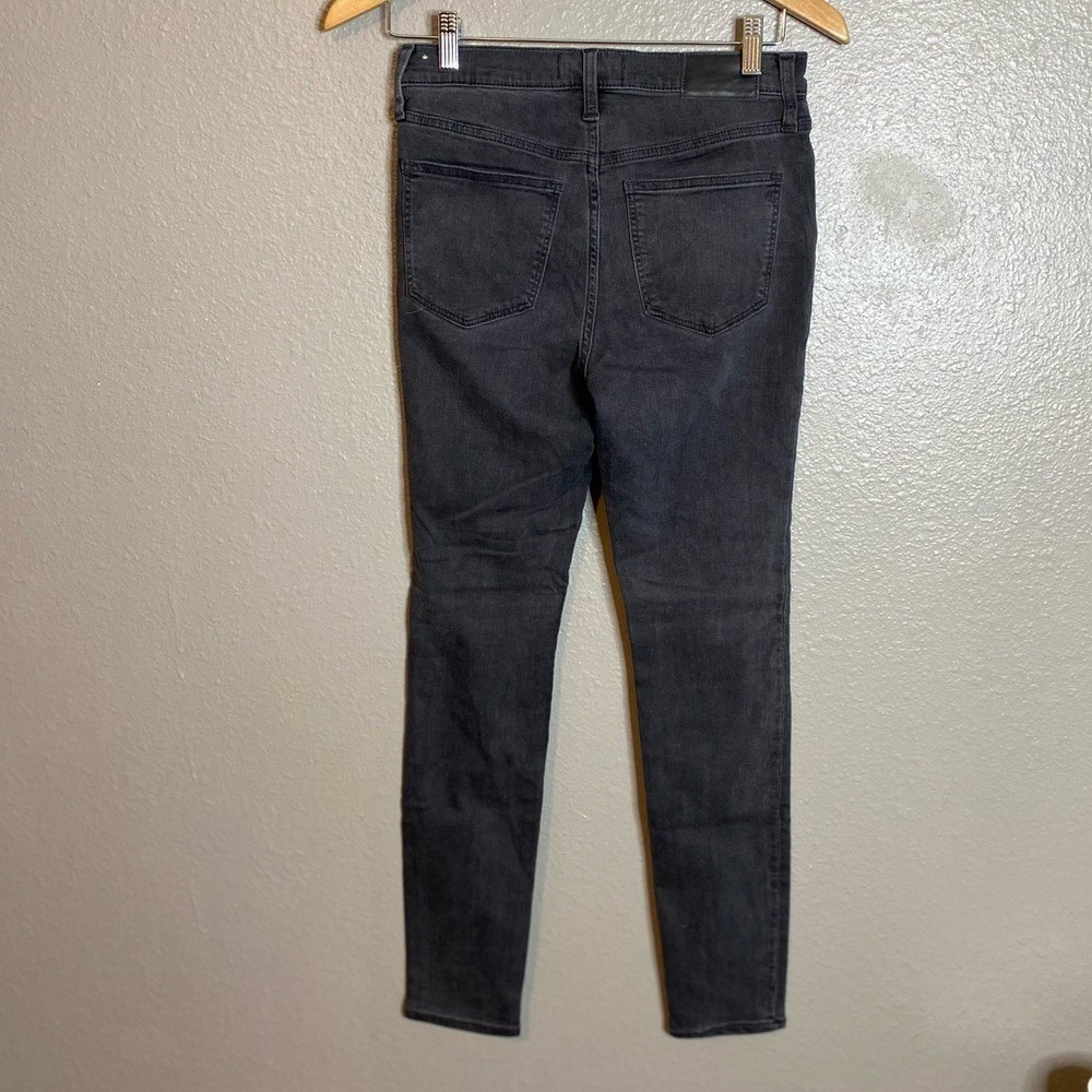 Madewell Black Skinny Jeans Stretchy Denim Size 26